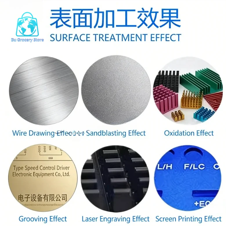 High Power Wind Tunnel Heat Sink, 80 * 80 * 200MM Aluminum Type Radiator
