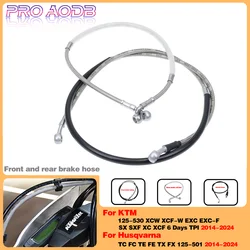 Motorcycle clutch and front and rear brake hoses For KTM 125-530 XC-W XCF EXC EXC-F SX SXF XC XCF 6D TPI 2014-2024 For Husqvarna