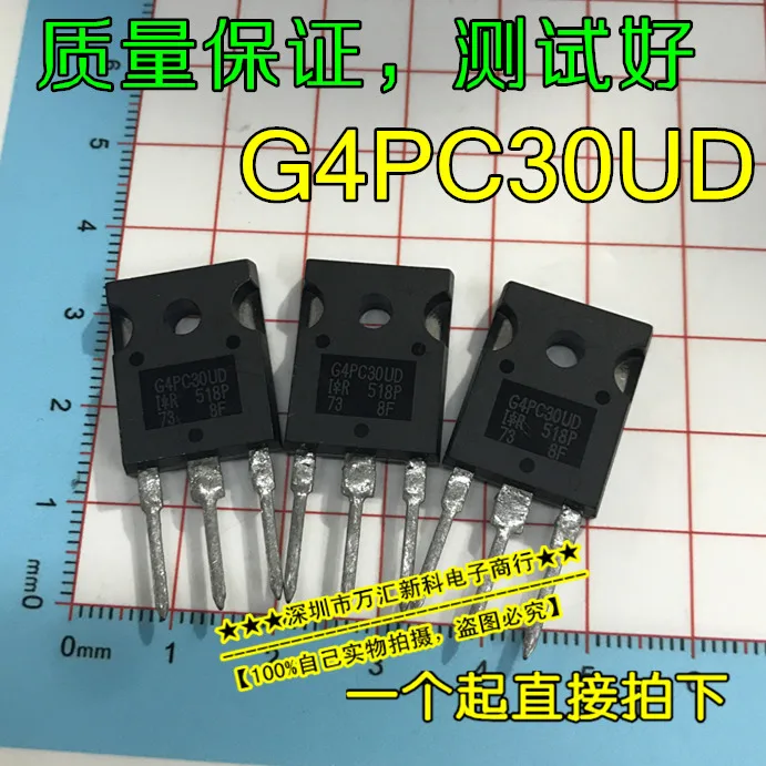 

10pcs orginal new scattered new G4PC30UD TO-247 IGBT field effect,