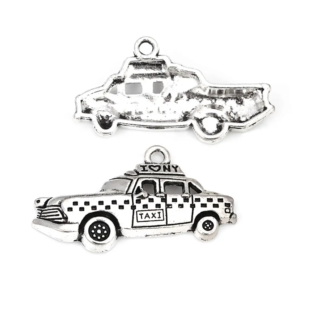 Vintage Style Zinc Alloy Sailboat Bicycle Plane Bus Charms Pendants Diy Jewelry Making Supplies Necklace Earrings Accessories