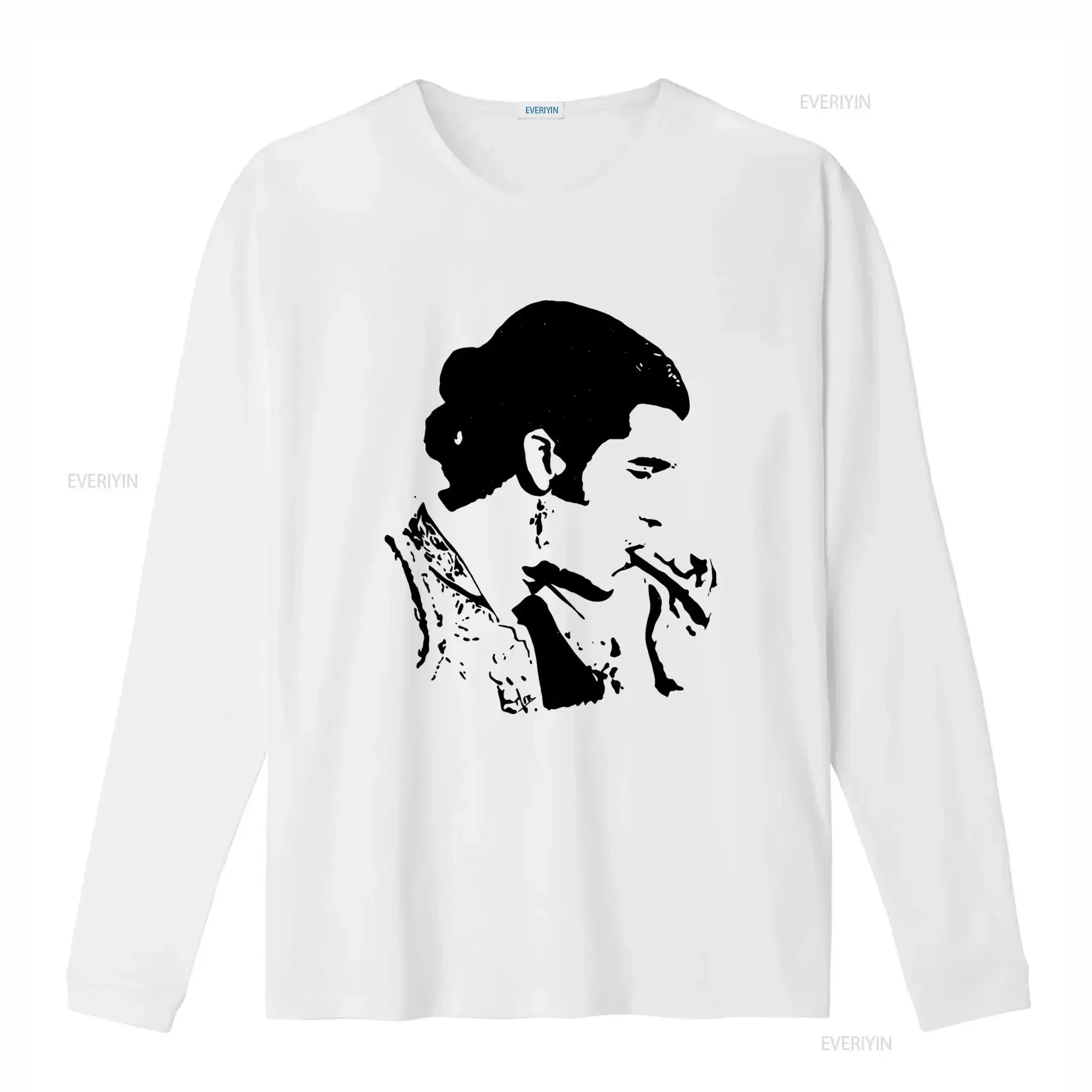 Camiseta con estampado artístico del torero Morante de la Puebla blanca divertida nueva popular casual cuello redondo ligera