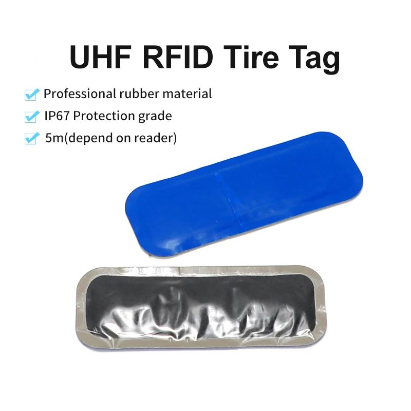 ISO18000-6C 860-960Mhz Programmable UHF RFID Tire Tag For Tyre Management