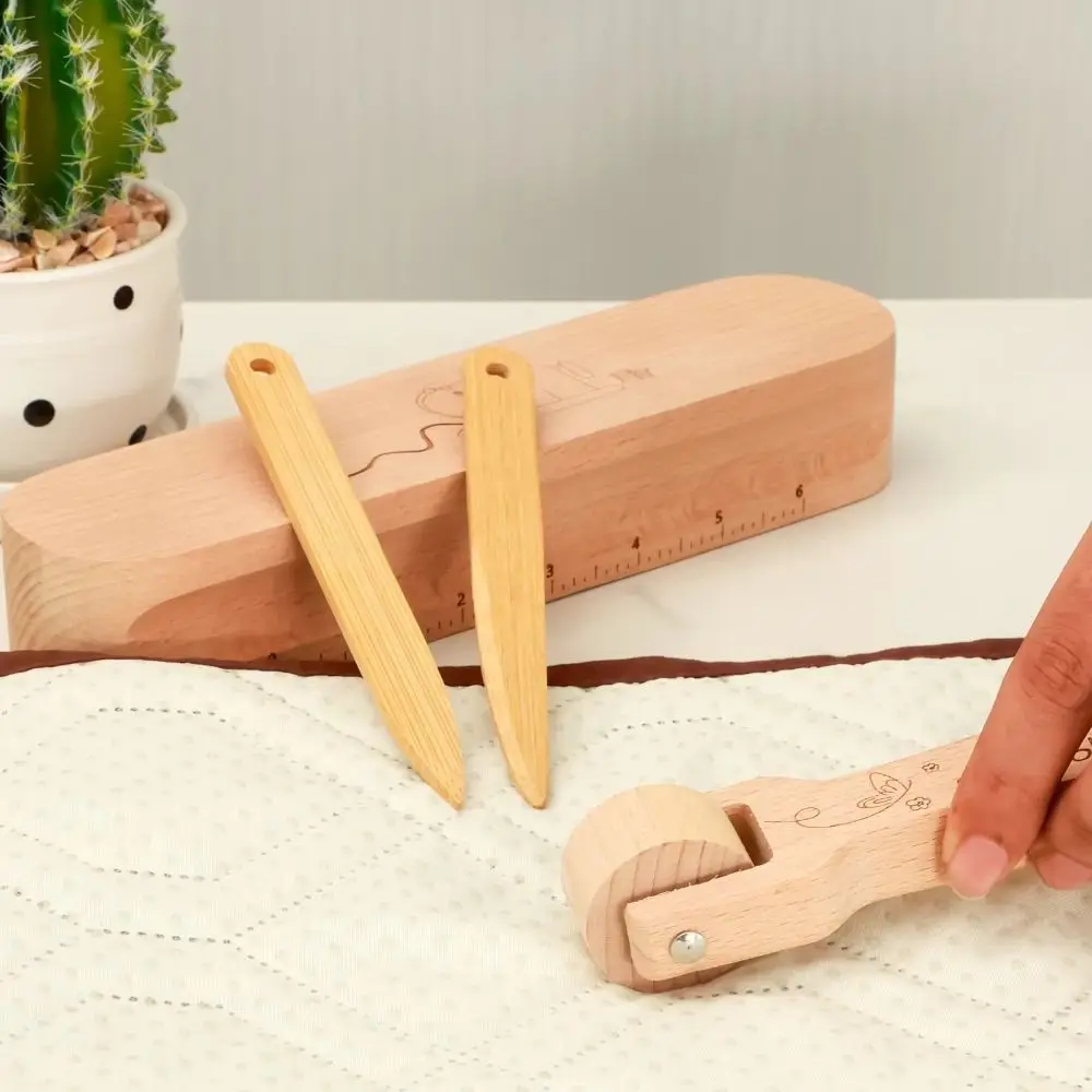 

High Quality Wood Tailors Clapper Professional DIY Press Quilting Tool Smooth Handheld Pressing Pad for Sewing