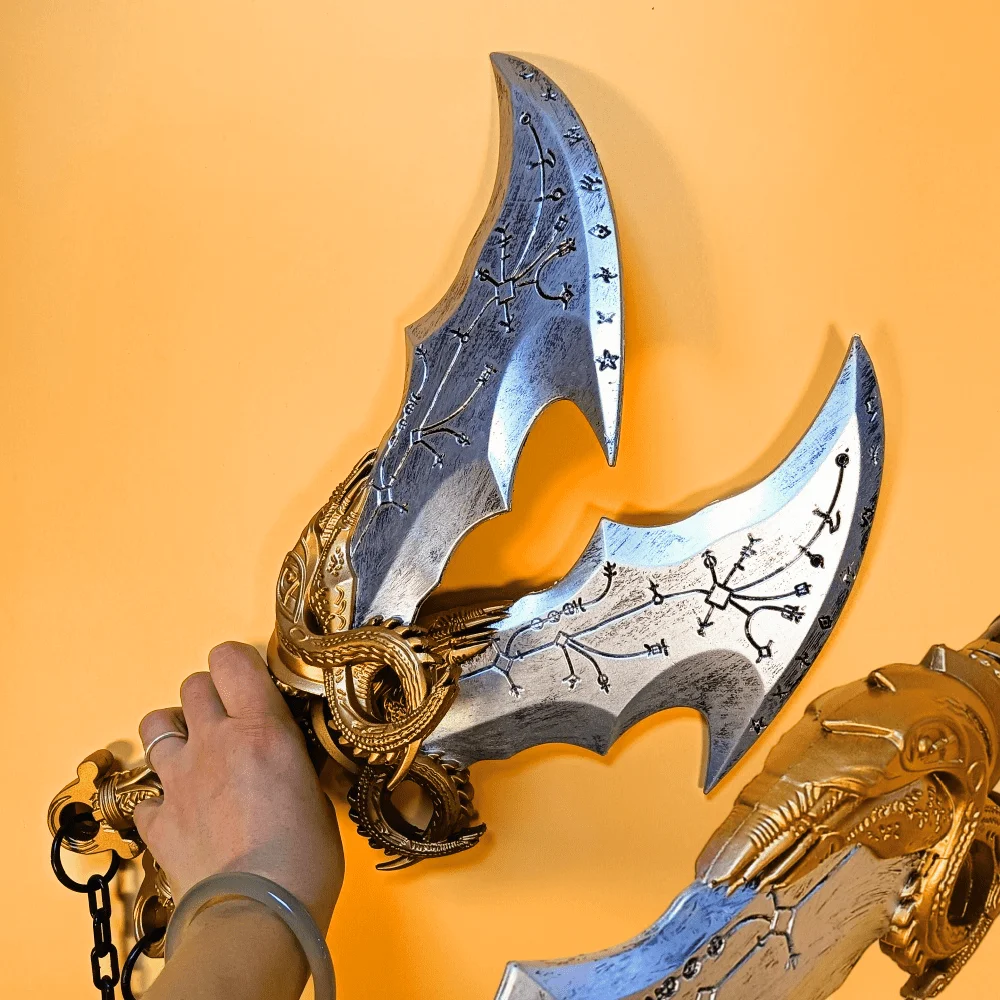 45cm PU Kratos Katana damas épée taille réelle japonais Katana Athena lame Chaos dieu de la guerre 4 Cosplay accessoire samouraï jouet cadeau