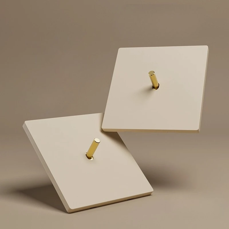 

Кремовая пластиковая панель, ретро-ручка, настенный выключатель, настенный светильник, универсальный переключатель ЕС, Великобритании, FR, 1/2/3/4gang, 2way