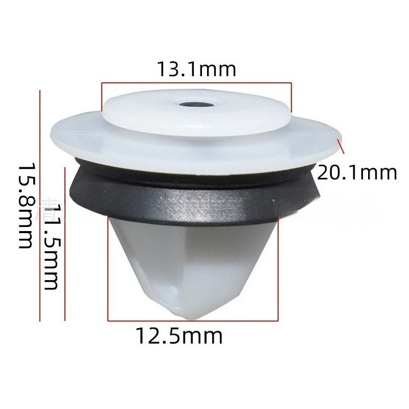 10-50X Car B-Pillar Trim Panel Baffle Fixing Buckles T6 Door Slide Trim Panel Clips For Caravelle New Jetta Volkswagen Multivan