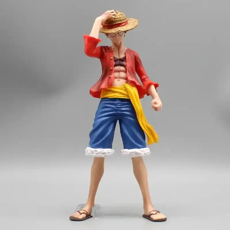 22CM Anime One Piece 2 Years later Straw Hat Luffy Action Figure Gk Figurine Statue Decoration PVC Collection Model Toys Gifts