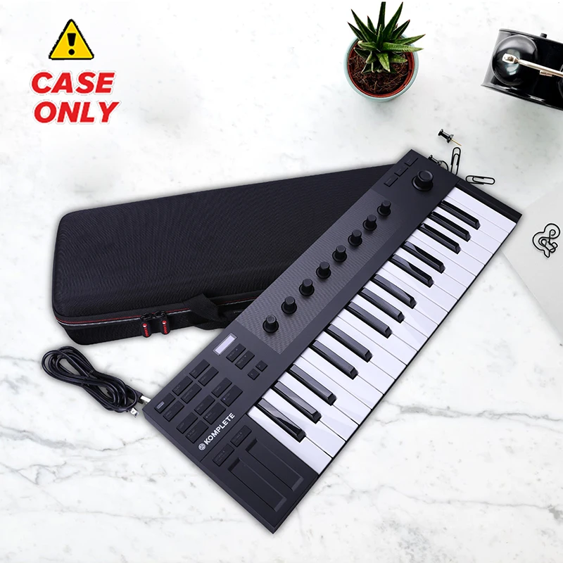 XANAD EVA Hard Case for Native Instruments Komplete Kontrol M32 Controller Keyboard Travel Protective Carrying Storage Bag