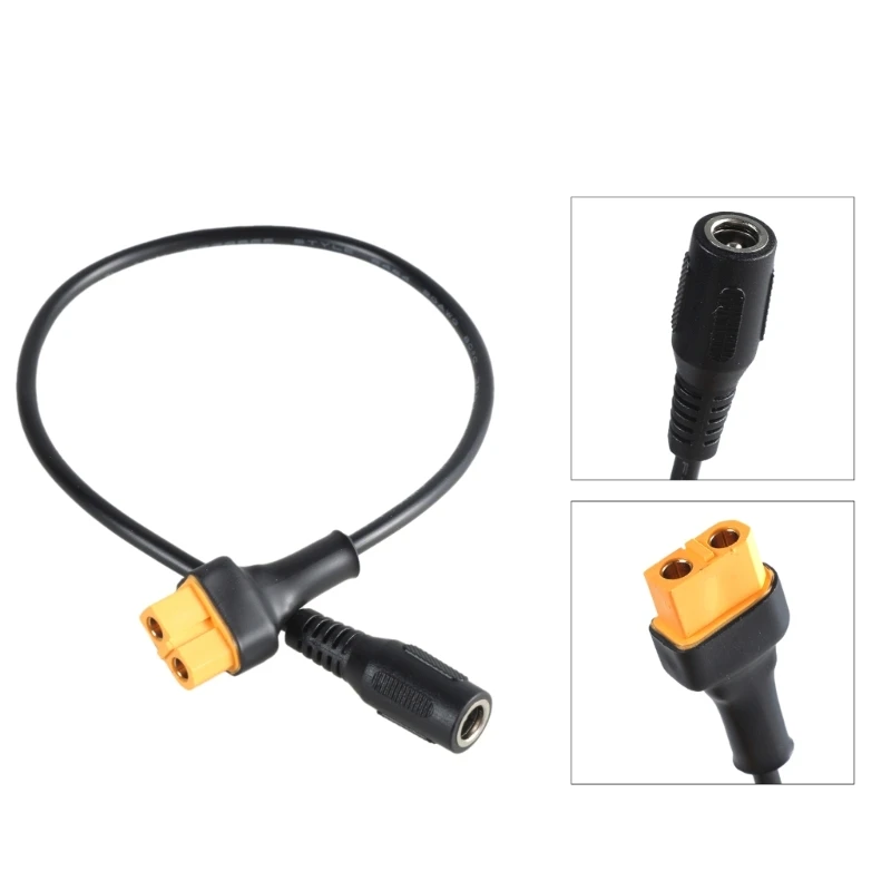 XT60 to 5.5x2.1mm Female Power Cable XT60 to DC5521 Power Cord For TS100 Soldering Iron Conversion Cable
