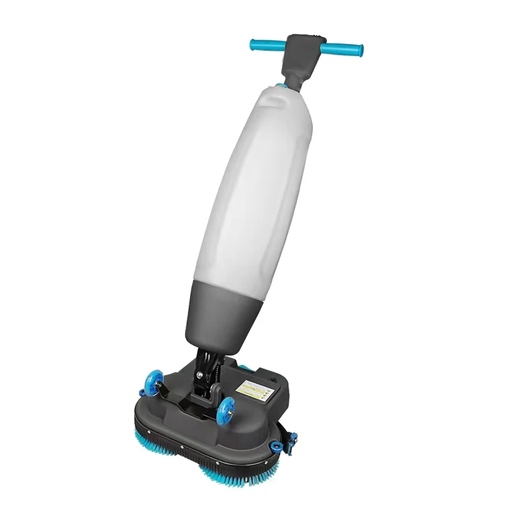 CleanHorse High Quality Commercial Compact Hand Held Walk-behind Double Disc Floor Scrubber