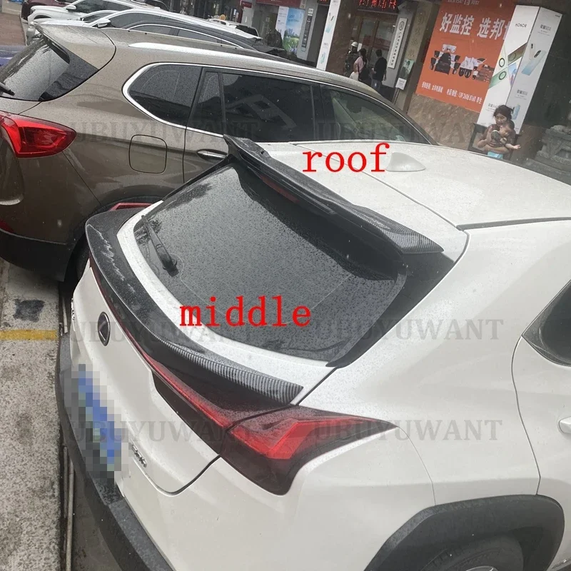 

A R style High Quality Carbon Fiber Rear Trunk Roof Spoiler For LEXUS UX UX200/UX250h/UX260h 2019+