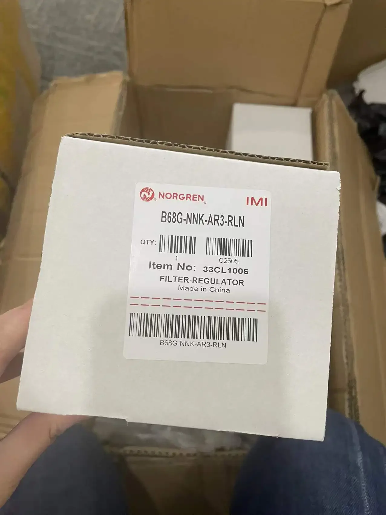 

Совершенно новый 100% оригинальный регулятор фИЛЬТРА Norgen B68G-NNK-AR3-RLN