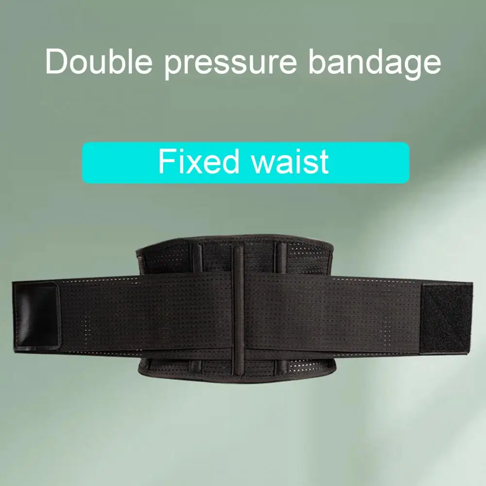 Waist Trimmer Belt Sweat-Absorption Ergonomic Design Comfortable High Elasticity Adjustable Protect The Waist with Steel Plate S