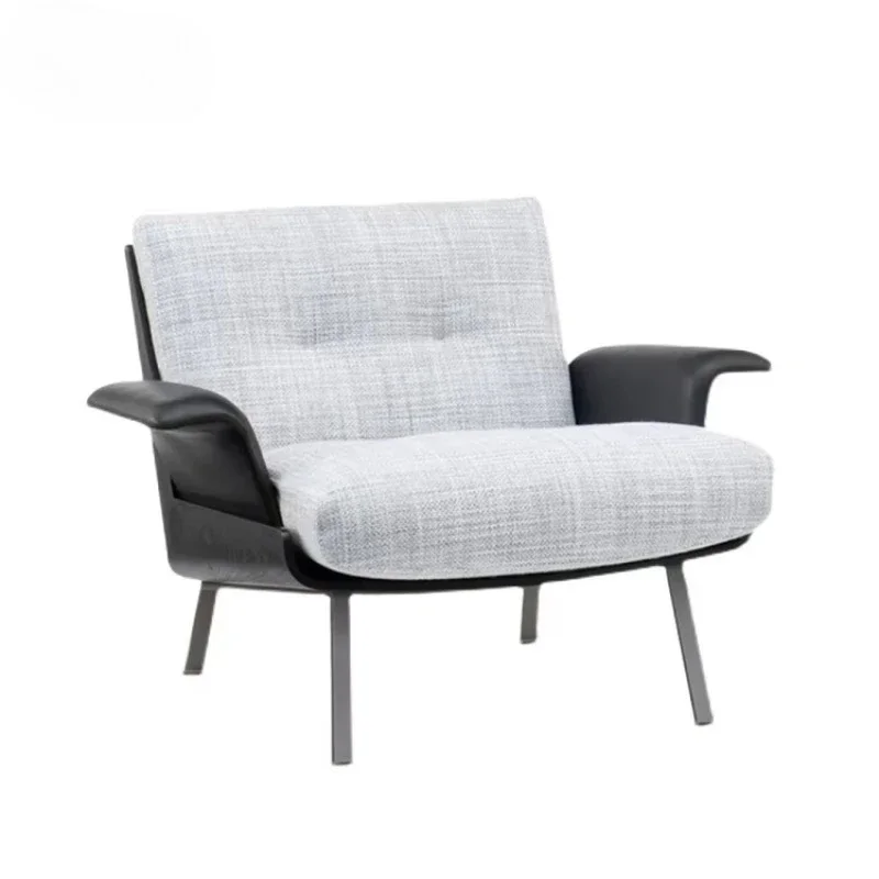

Modern casual armrest single sofa chair living room hotel can lie down, convenient, comfortable and durable