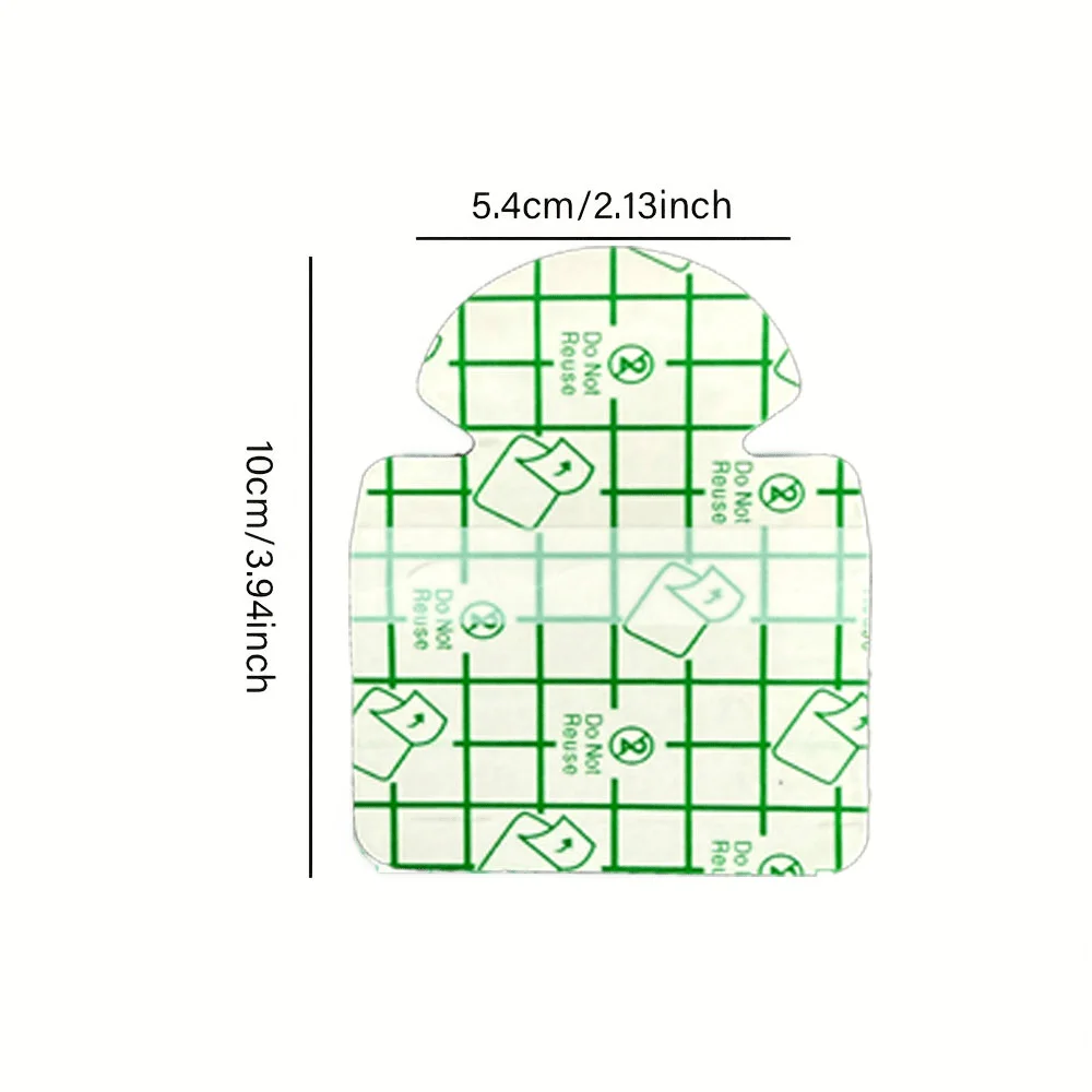 20PCS Invisible Moisture Resistant Heel Patch - Breathable Cushion, Suitable for Dry and Cracked Heels, Moisturizing Repair