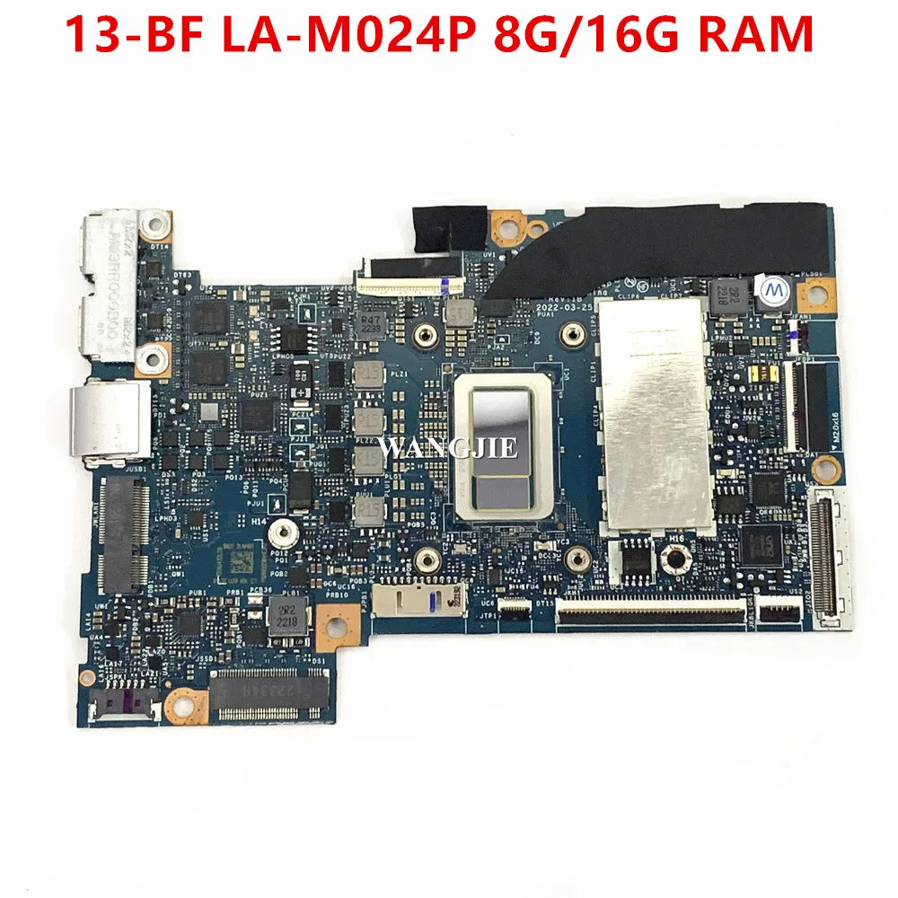 N15661-001 N15661-601 For HP Envy 13-BF Laptop Motherboard I5-1230U I7-1250U CPU 8GB 16GB RAM IPA32 LA-M024P 100% Working
