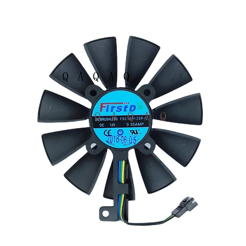

QA Radiator - Fan B - GPU Cooling Fan Cooler for Asus Strix RX480 R