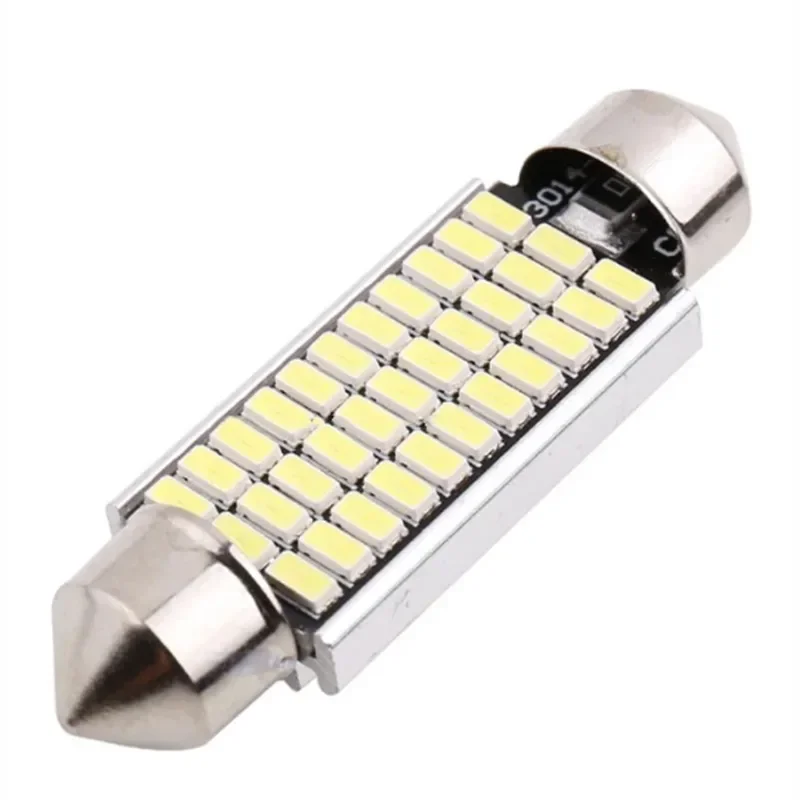 

10pcs C5W LED Festoon Dome 3014 Led CANBUS NO Error 31mm 36mm 39mm 41mm Car Interior Reading Lamps Parking Light