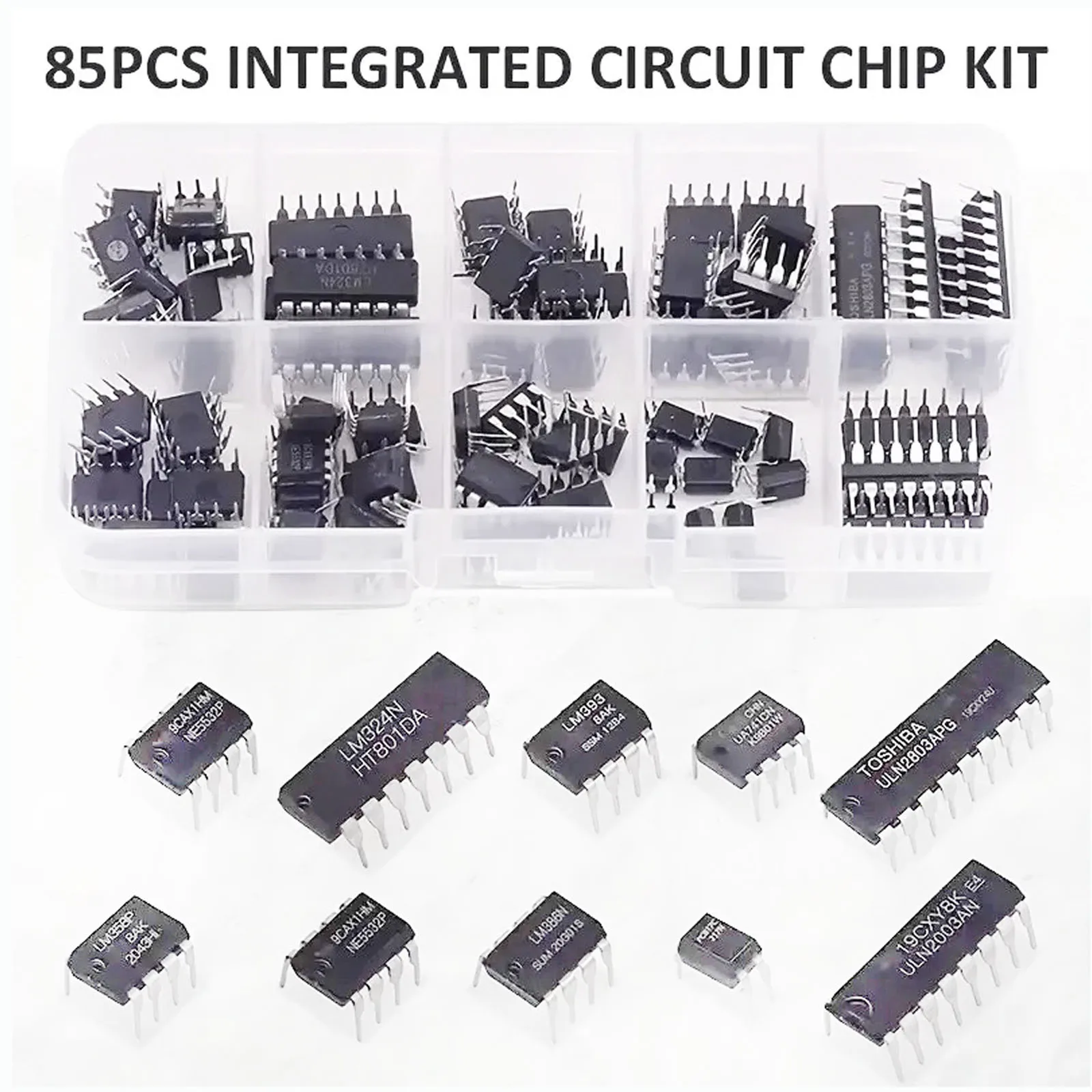 85Pcs Integrated Ci…