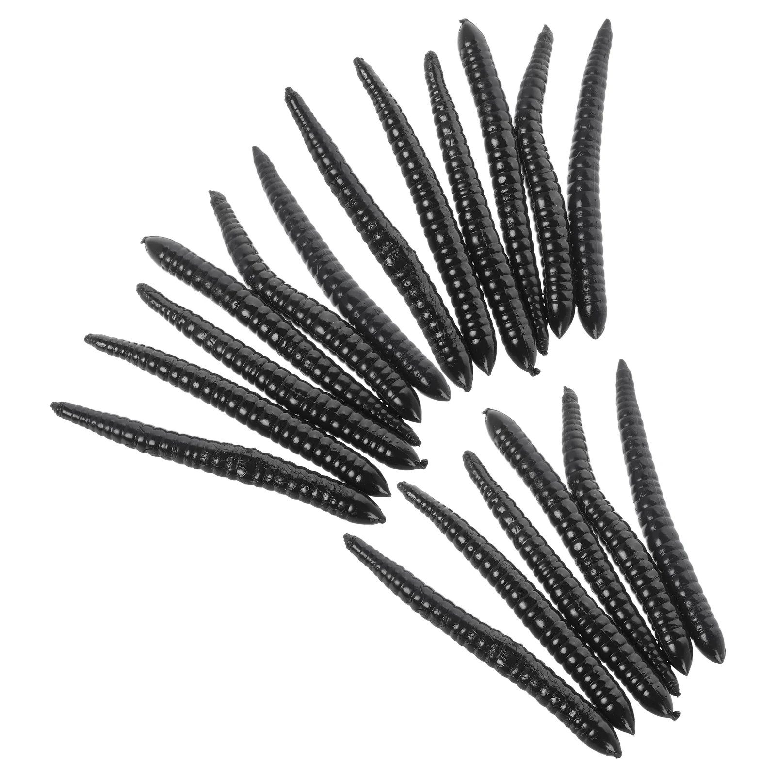

Simulation Bug Props Fake Halloween Party Prank Toys Realistic Soft TPR Material Lifelike prank imitation worm plastic