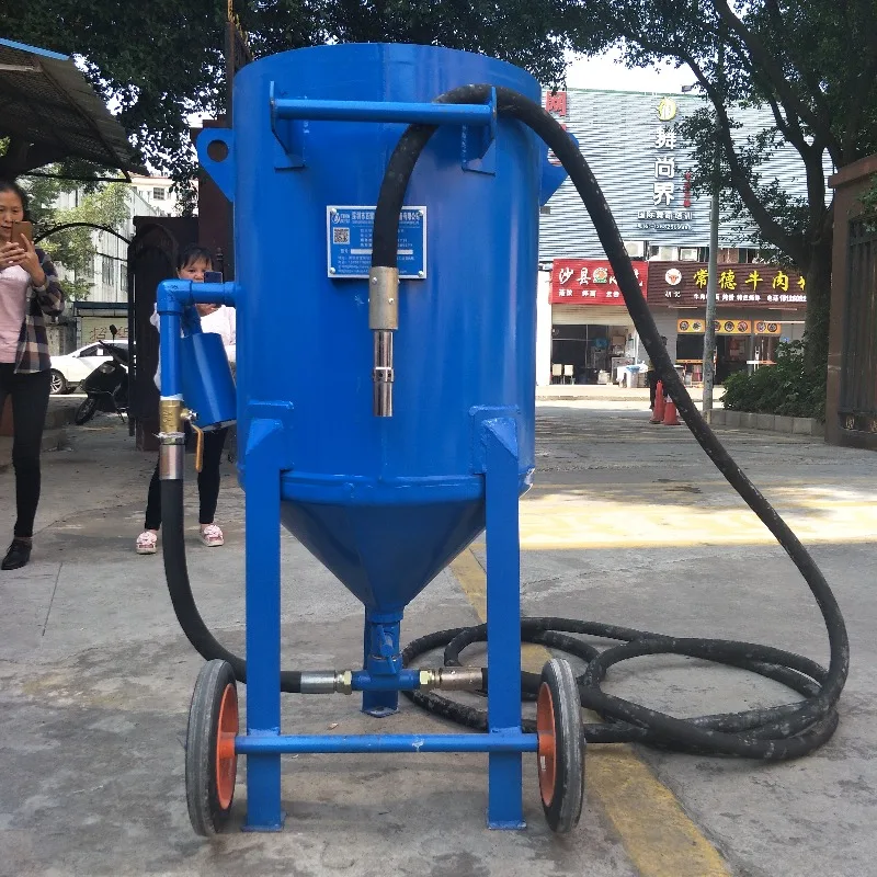 

Multi-Function Portable Sand Blasting Machine for Defective Product Rework and Color Removal