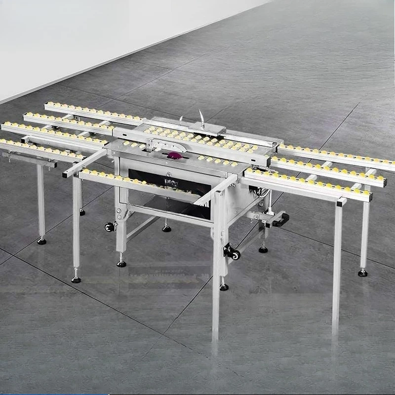 Debug-free folding dust-free straight cutting desktop 45-degree chamfering cutting machine