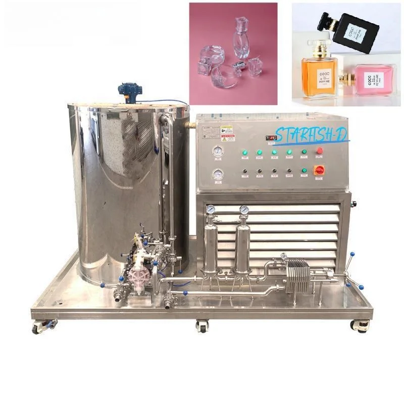 Pneumatic Mixer Perfumes Mixing Machine Cosmetics Perfume Chiller Perfume Making Production Equipment