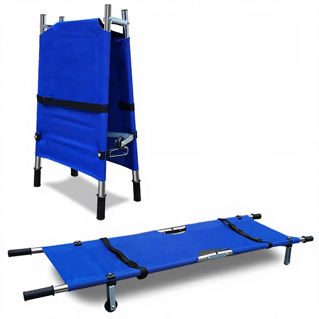 brancard-pliable-avec-roues-chaise-fauteuil-roulant-medical-lit-etc-prix-des-fauteuils-roulants-professionnels-des-civieres-et-des-equipements-d'urgence