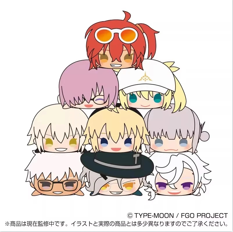 8cm Cotton Mochi Mascot Anime Fgo Fate Grand Order Summer Swimsuit  Vol.1 Vol.2 Oberon Doll Pendants Children's Christmas Gifts