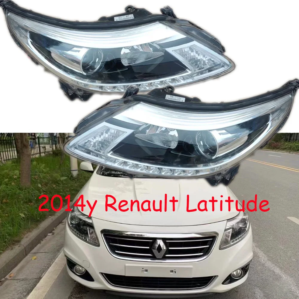 

1pcs car bumpe headlamp for Latitude headlight 2014y car accessories head lamp for Renault Latitude fog light