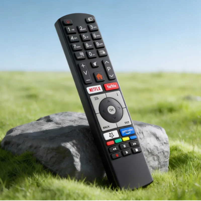 Wireless RC4318 RC4318P Remote Control by HX Spot Goods Replacement for Telefunken Vestel Finlux Edenwood 4K Smart Television