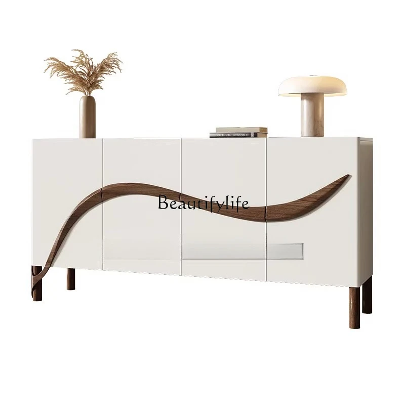 

Creative side cabinet entrance paint storage locker customization