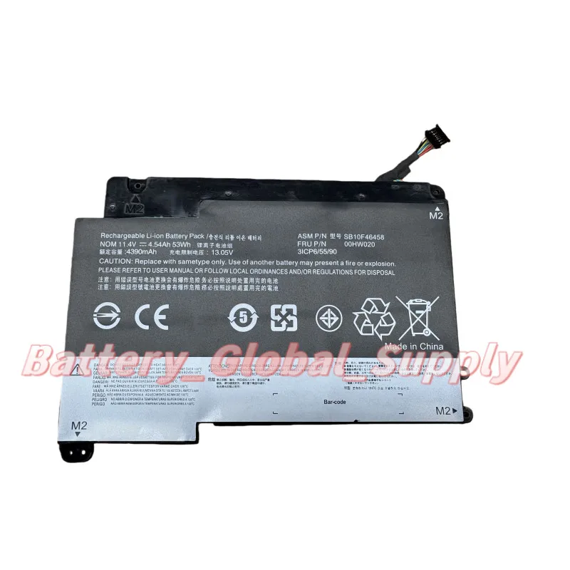 

460 P40 00HW020 00HW021 Портативный компьютер 11,4 В, 4540 мАч, новый, 1 шт.