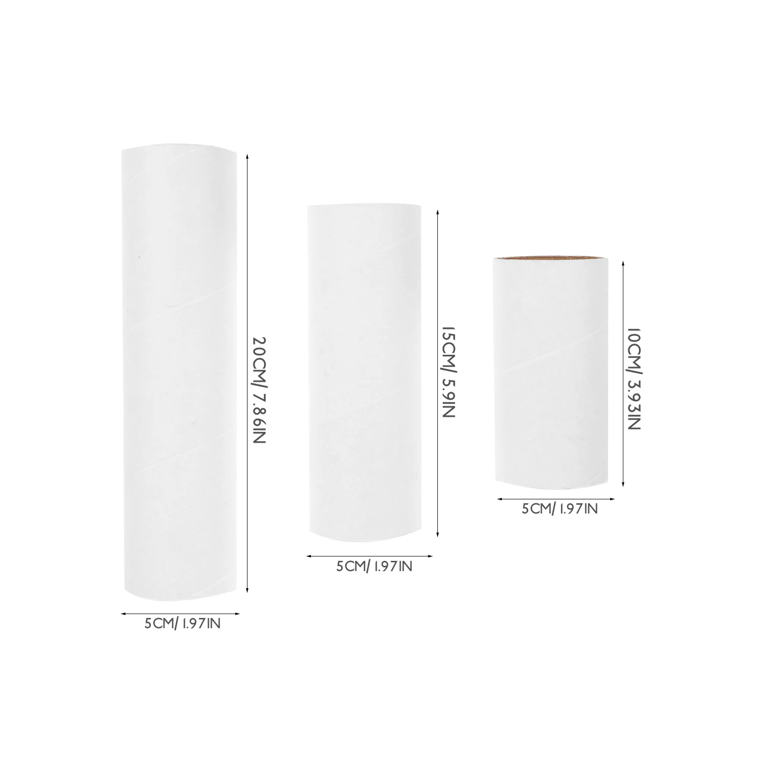 18 قطعة أنبوب ورقي لفات يدوية للرياح للأطفال مشاريع ذاتية الصنع ، مستلزمات فنية لرياض الأطفال ، أنابيب من الورق المقوى للنشاط الإبداعي