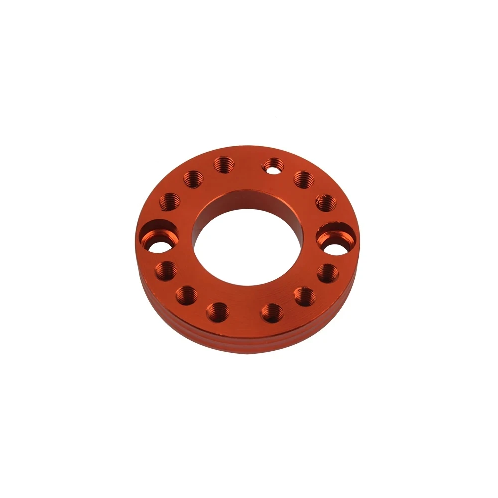 Motorcycle CNC 28mm For GY6 ATV KTM Honda Yamaha Kawasaki Suzuki Carb Adjuster Carburetor Inlet Manifold Spinner Plate Adaptor