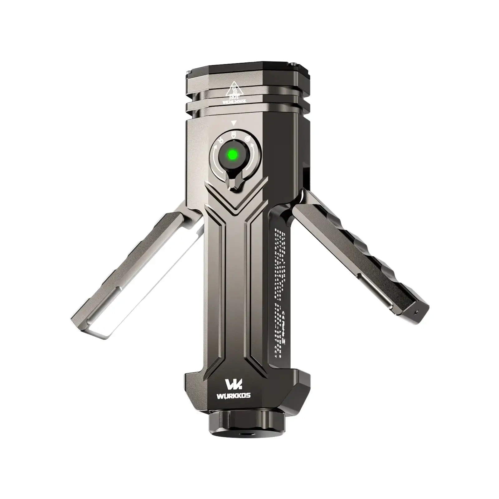 Wurkkos HD02 Magnetic Foldable Flashlight Camping Lamp Portable Outdoor Sports Fishing Hunting Hiking Searchlight Torch Light