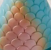 Свеча Красочный Хвост Русалочки Ins Украшение Торта Орнамент Свеча Красочный Хвост Русалочки Ins Украшение Торта Орнамент