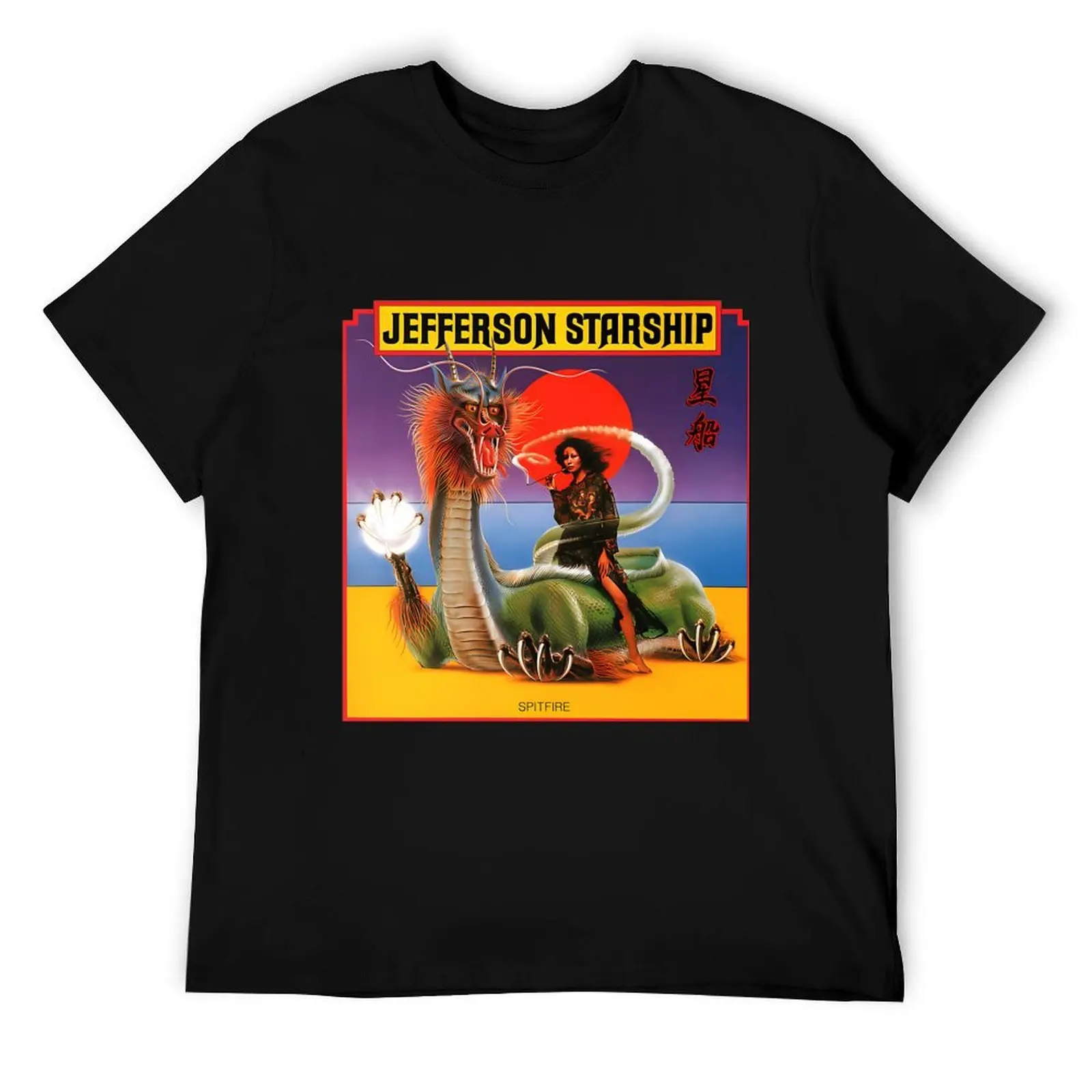 Jefferson Starship: Spitfire T-Shirt t shirt for man 100 percent cotton t shirt personalised T-Shirt