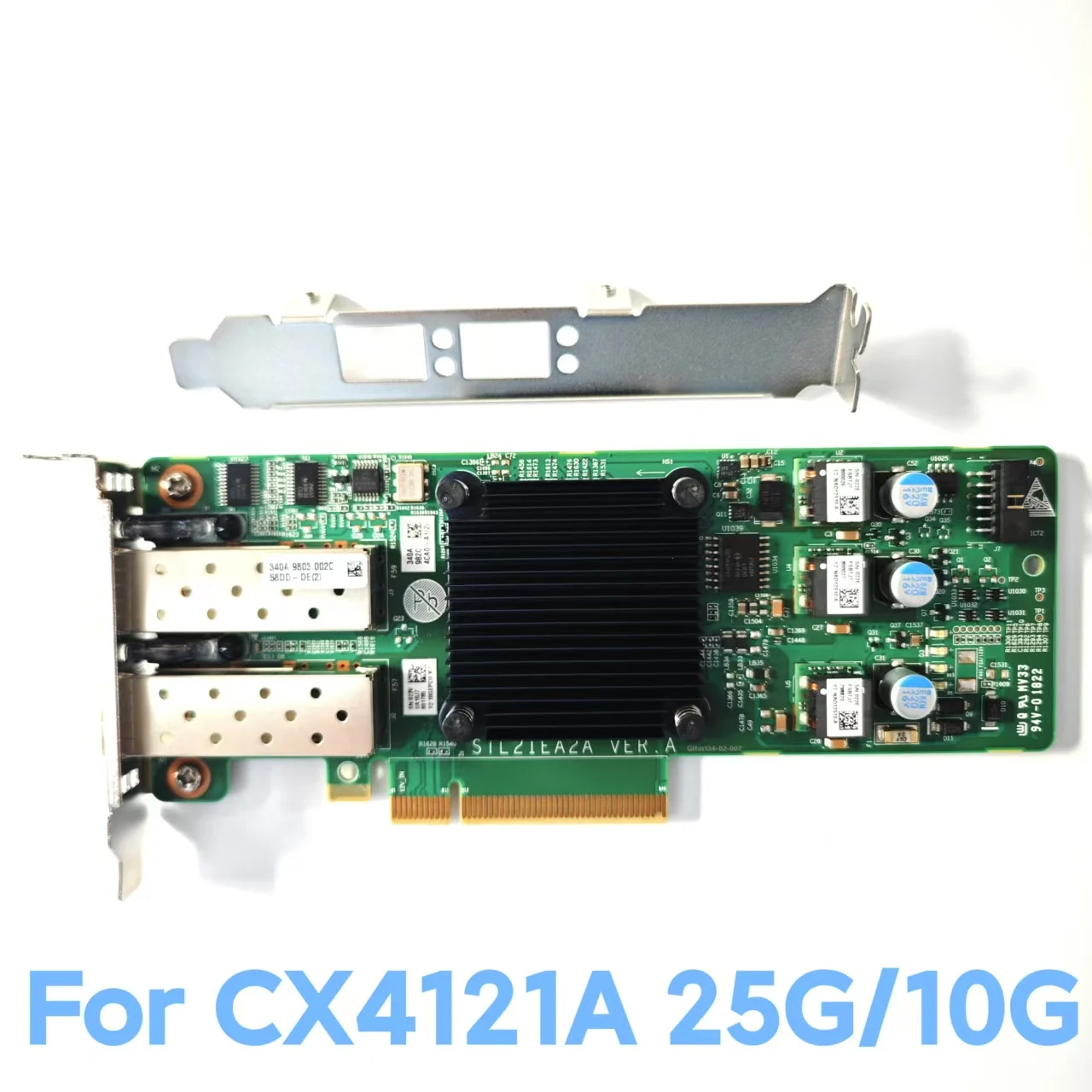 MCX4121A-ACAT CX4121 CX4111A Mellanox ConnextX-4 25Gigabit Ethernet-kaart PCI-E 3.0 NIC met 25G transceivermodule