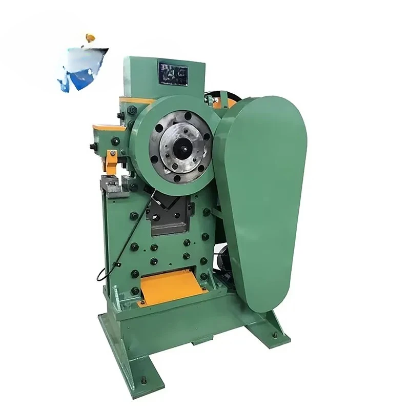 High-Power 2200W Small Multifunctional Punching Shearing Machine Angle Iron Channel Steel Cutting Tool for Rubber Product Making