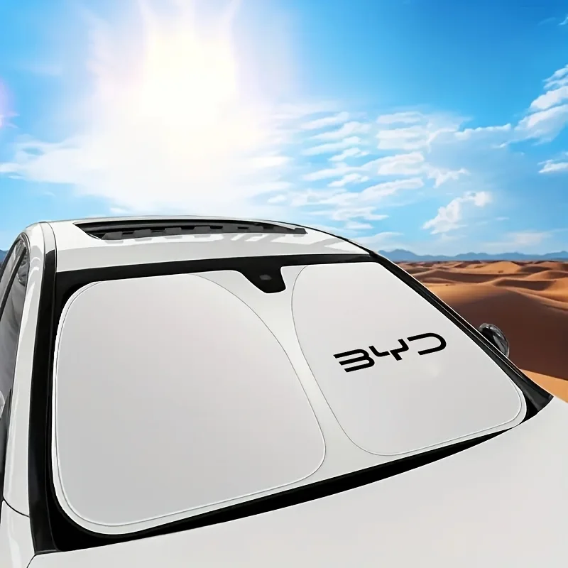 

1Pcs Sunshade specially designed for BYD models, efficient sun protection, heat insulation and shading. Suitable for Han