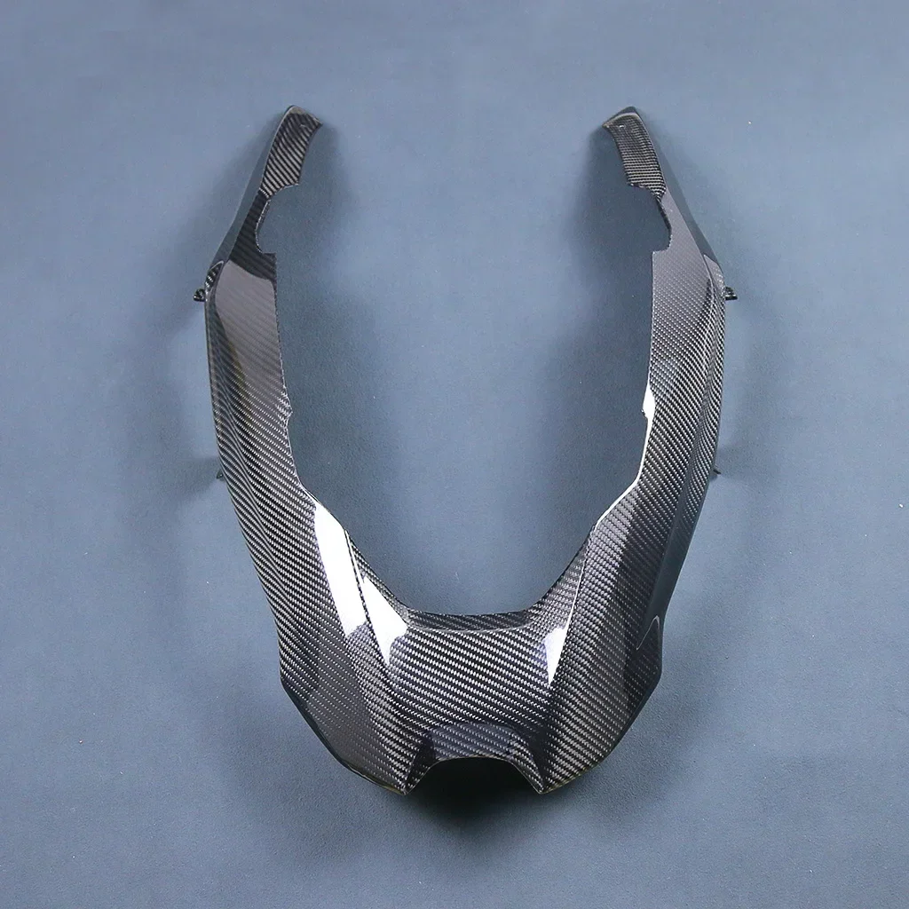 Adecuado para accesorios de modificación de motocicleta R1200/R1250GS, carenado de labio delantero de fibra de carbono