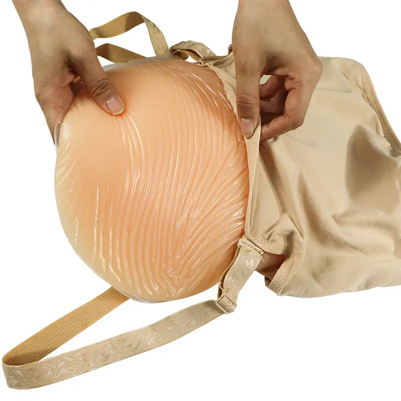 Artificial High Simulation Pregnant Belly Costume Silicone Belly for Crossdressing Man to Woman Transgender