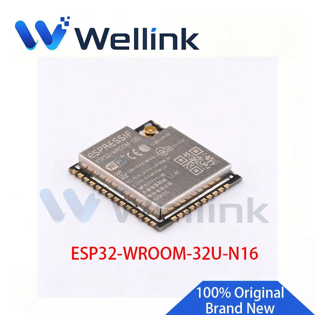 5 Pcs ESP32-WROOM-32U-N16 ESP32-WROOM-32U-N4 ESP32-WROOM-32U-N8 100% Brand New