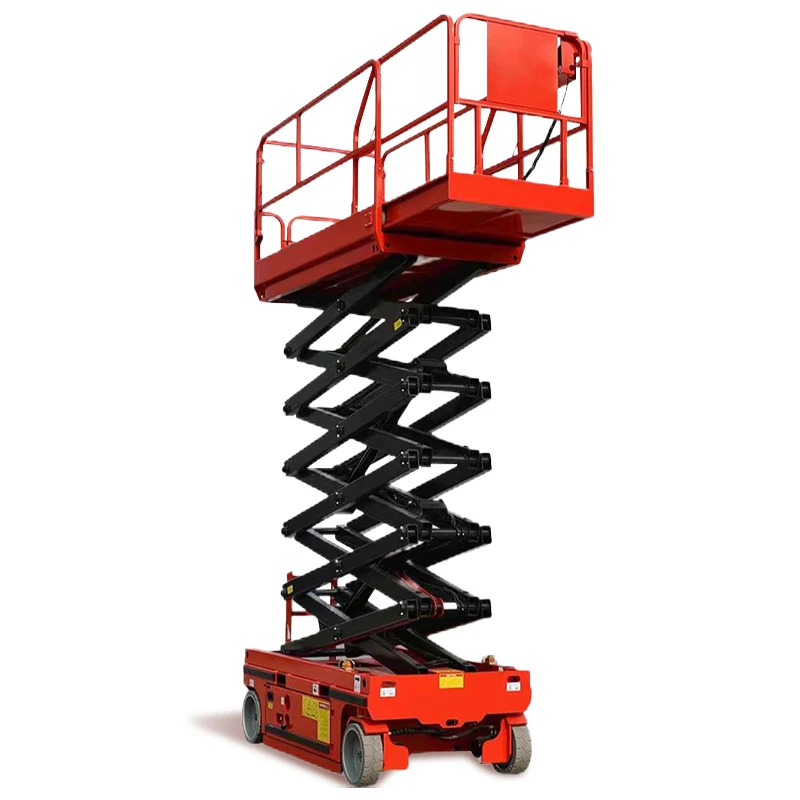 Factory Direct Sale High Quality Building Scaffolding Hydraulic Electric Self-propelled Scissor Lift Aerial Work Platform