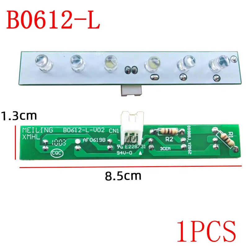 B0612-L DC12V For Meiling Refrigerator LED LAMP Light Strip Display light parts 90 120cm light lines car tube underglow underbody system atmosphere lamp car rgb led 5050 smd dc12v 6000k