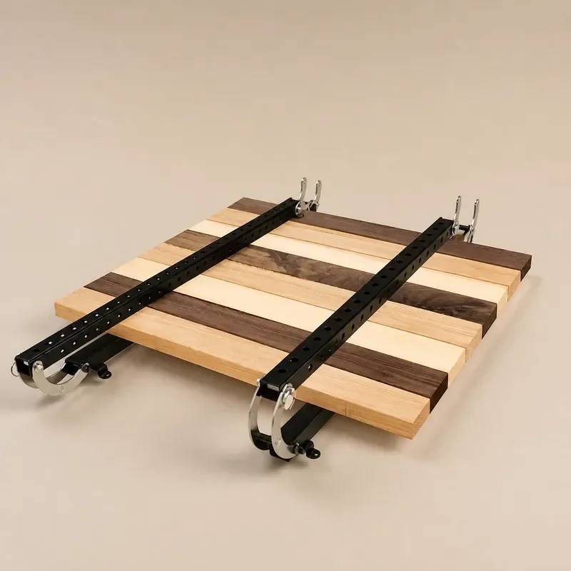 24 Inch Woodworking Clamp 2 Pack Board Splicing Fixing Clip Jig for Cabinet Furniture Wood Panel Joining Tool