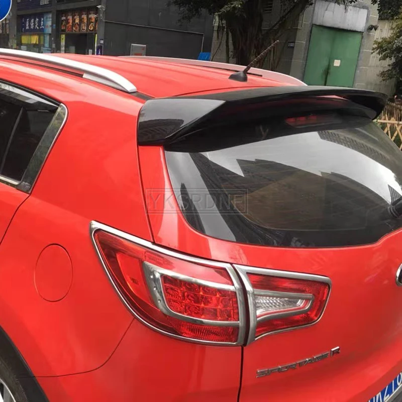 Per Kia sportage spoiler 2011-2017 sportage Spoiler light materiale ABS di alta qualità Car Rear Wing Primer colore Spoiler posteriore