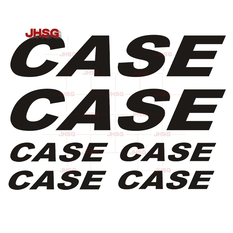 

For CASE Sticker Combine Tractor Excavator Stickers