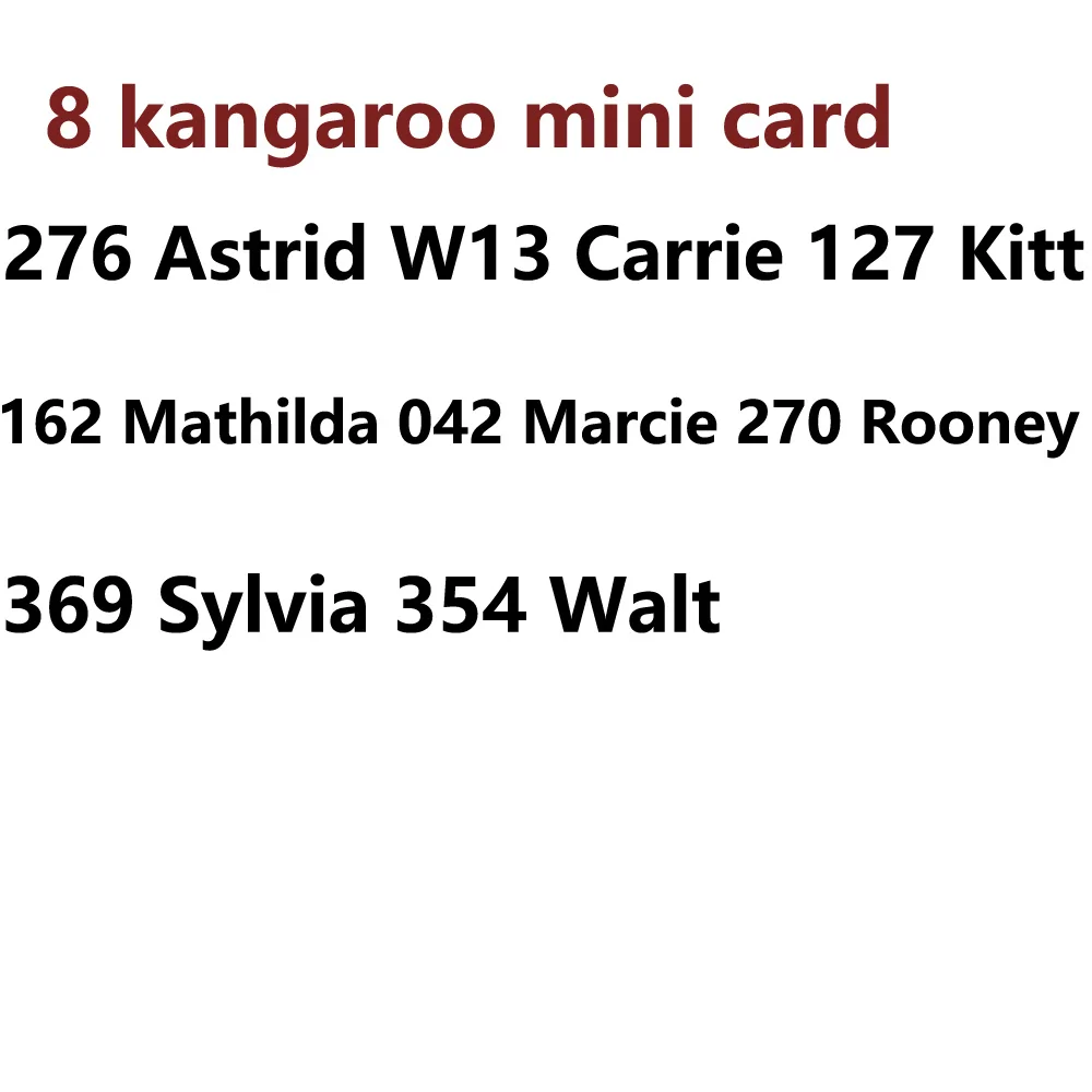 ACNH-Verbindungskarte Serie 1 bis Serie 5, Sanrio S1 bis S6-Karte, NTAG215, NFC-Druck, Tierkarte, Arbeit für NS-Schalter